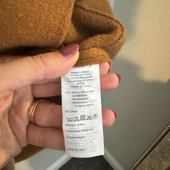 Madewell Women's Tan Blazer Coat with Button Detail - Picture 5 of 7